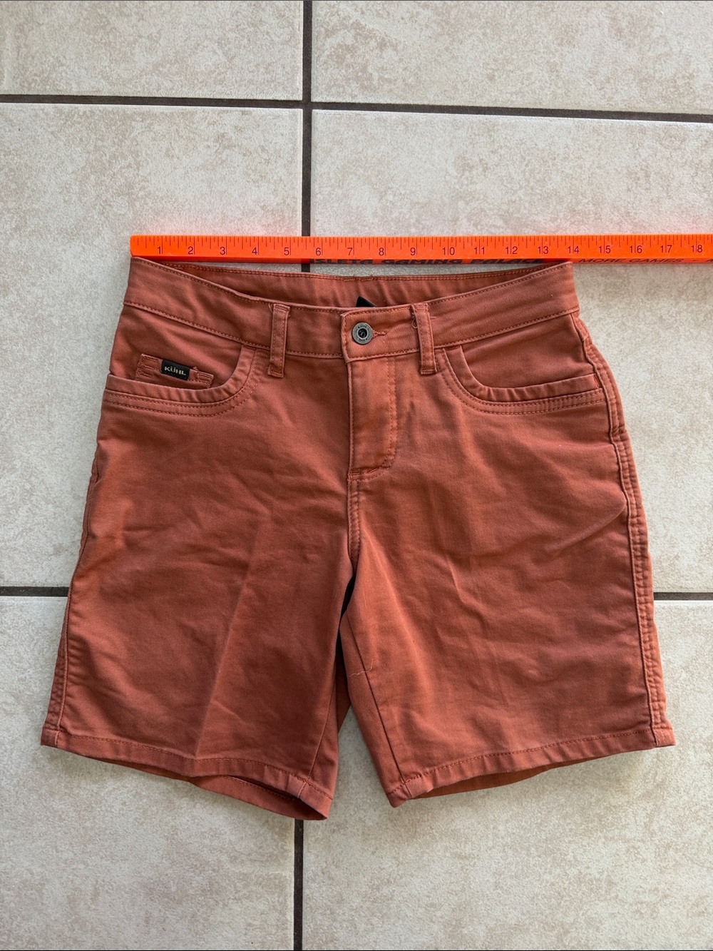 KÜHL Size 4 Rust Orange Hiking Trail Outdoor Shorts - Picture 5 of 6
